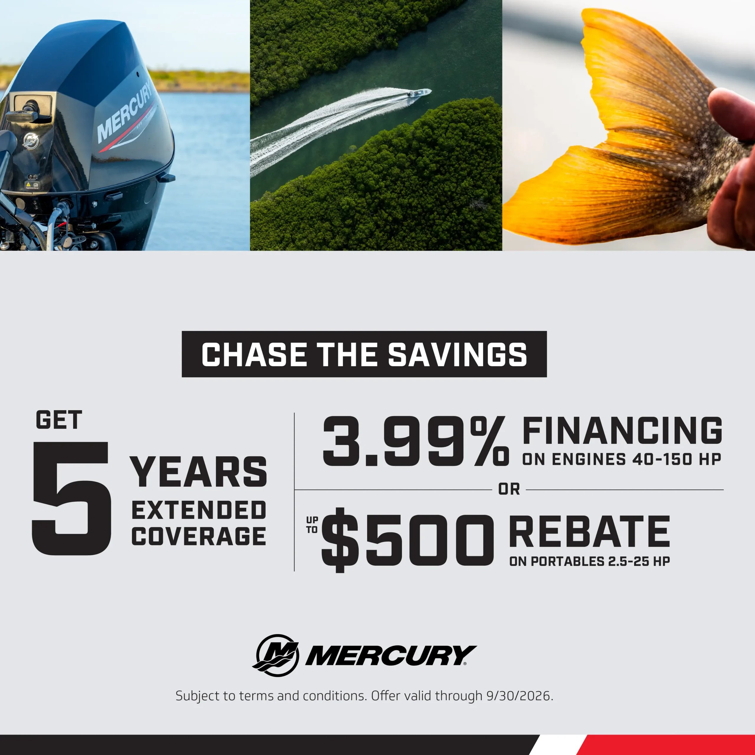 Chase the Savings - Mercury Promotion